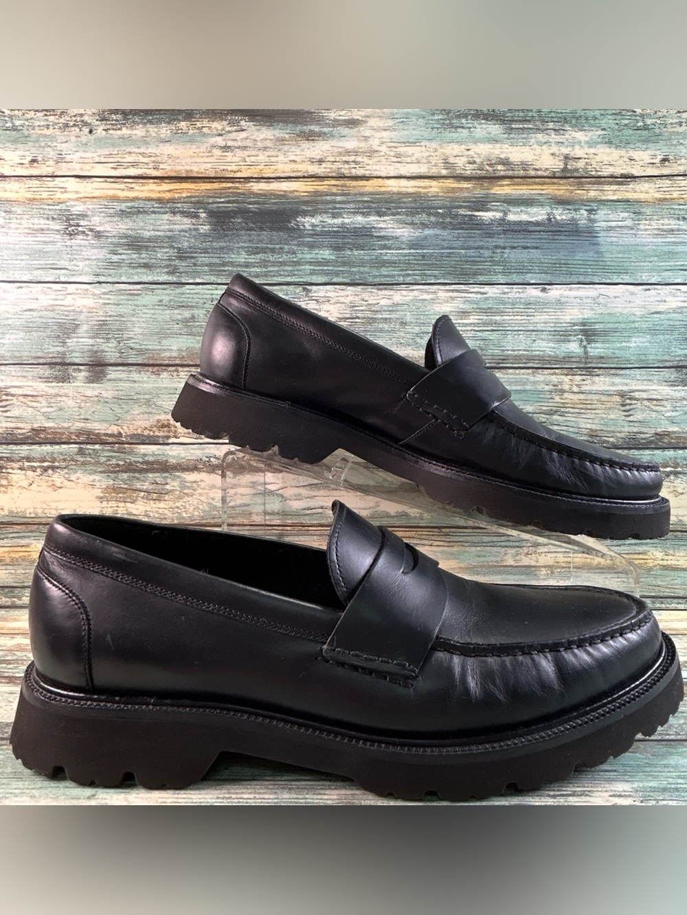 Cole Haan American Classic Penny Loafers Mens Size 10M Black Leather